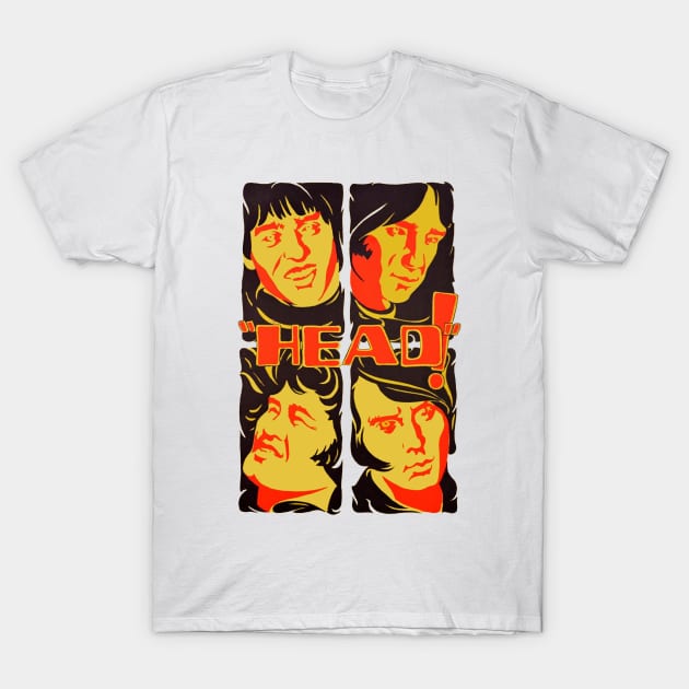 HEAD! Rare Monkees T-Shirt by Pop Fan Shop